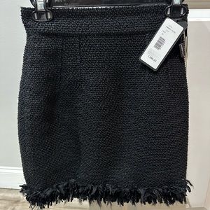 Dolce & Gabbana Black Bouclé miniskirt - size 38
